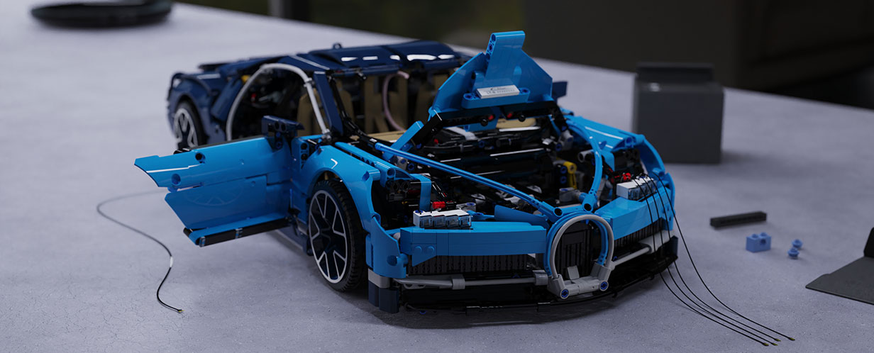 car construction with circuit cables