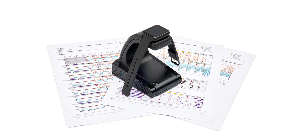 pkg watch with data sheets