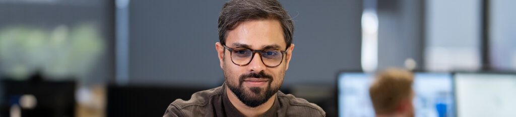 senior industrial designer Pinakesh De